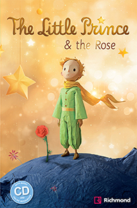 Little Prince & the rose - miniatura